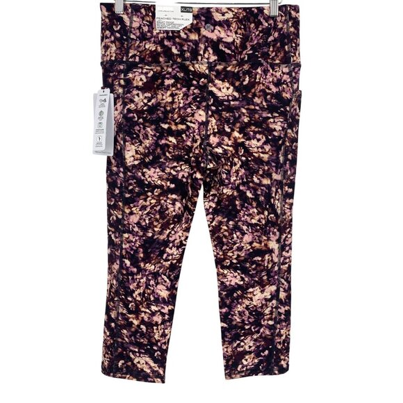 RBX XL Extra Large Peached Tech Flex Compression Legging Pant Purple Athletic - Picture 3 of 7